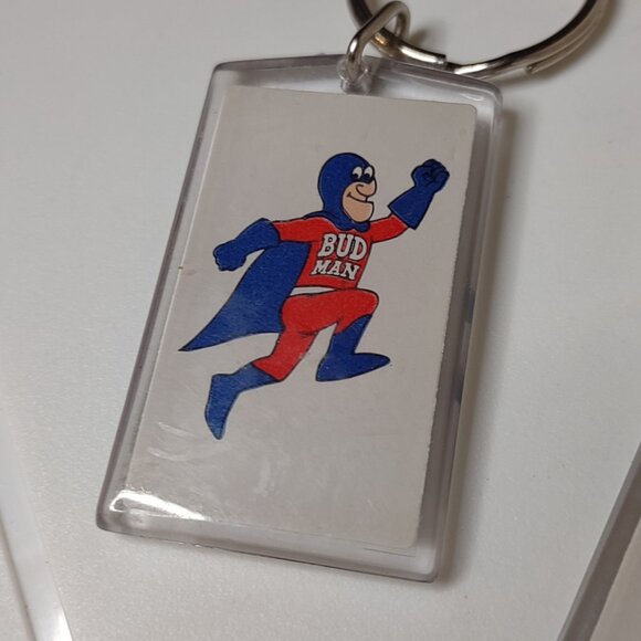 Set Of 2 Very Cool Bud Man Keychains - Picture 3 of 8